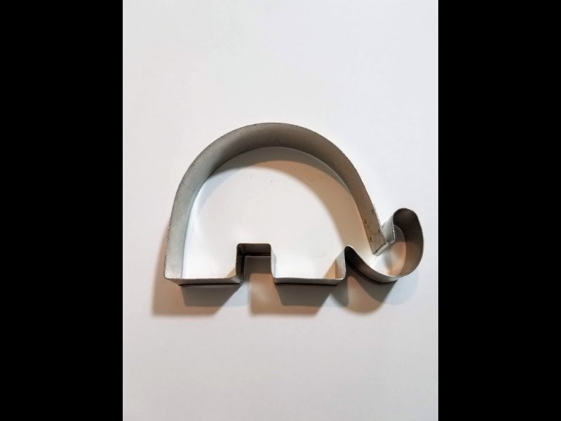 Elefante para galletitas  - 6 x 9 cm